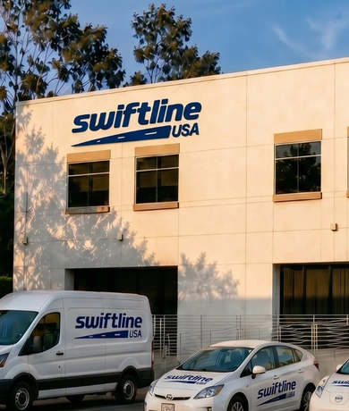 Swiftline fleet and courier operations visual